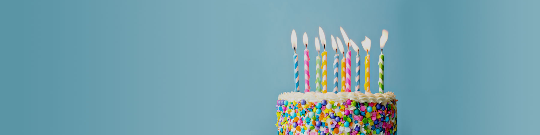 birthday cake hero image